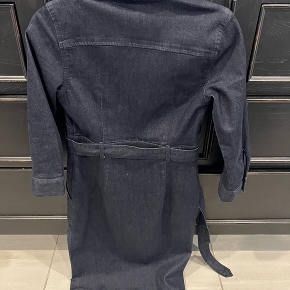 Ann Taylor Denim stretch dress. Medium weight - Picture 6 of 6